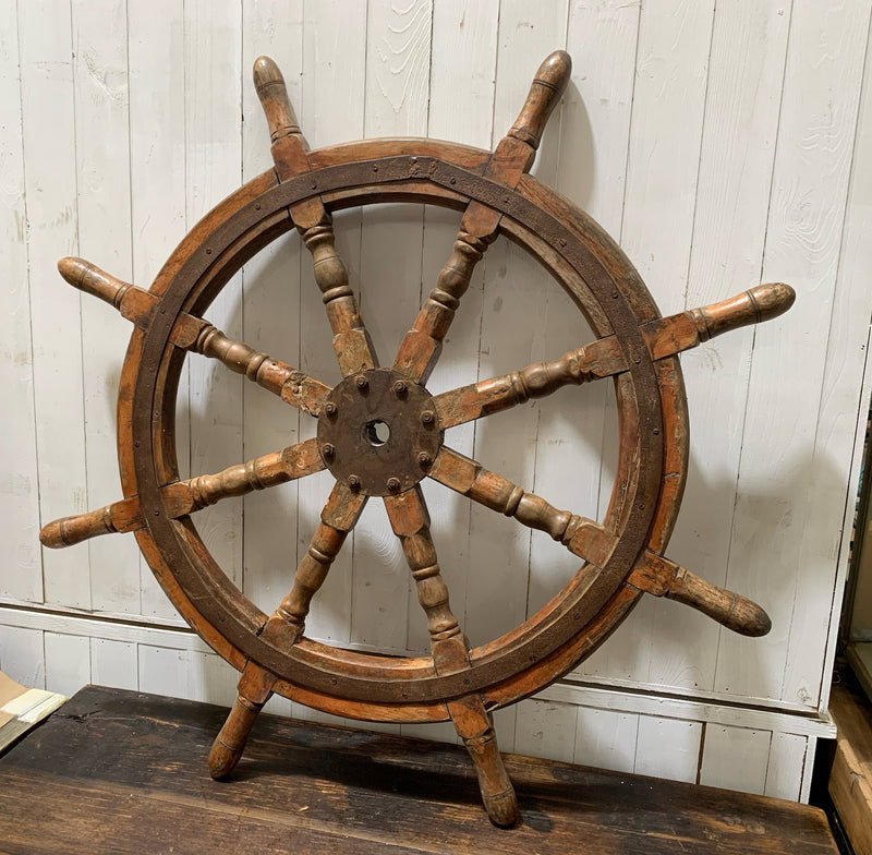 Vintage  Japanese Ships Wheel  #4559