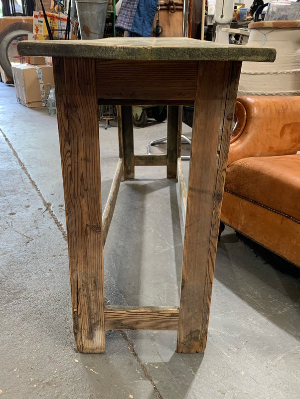 Vintage European Wooden Hallway / Console  Table  #4562