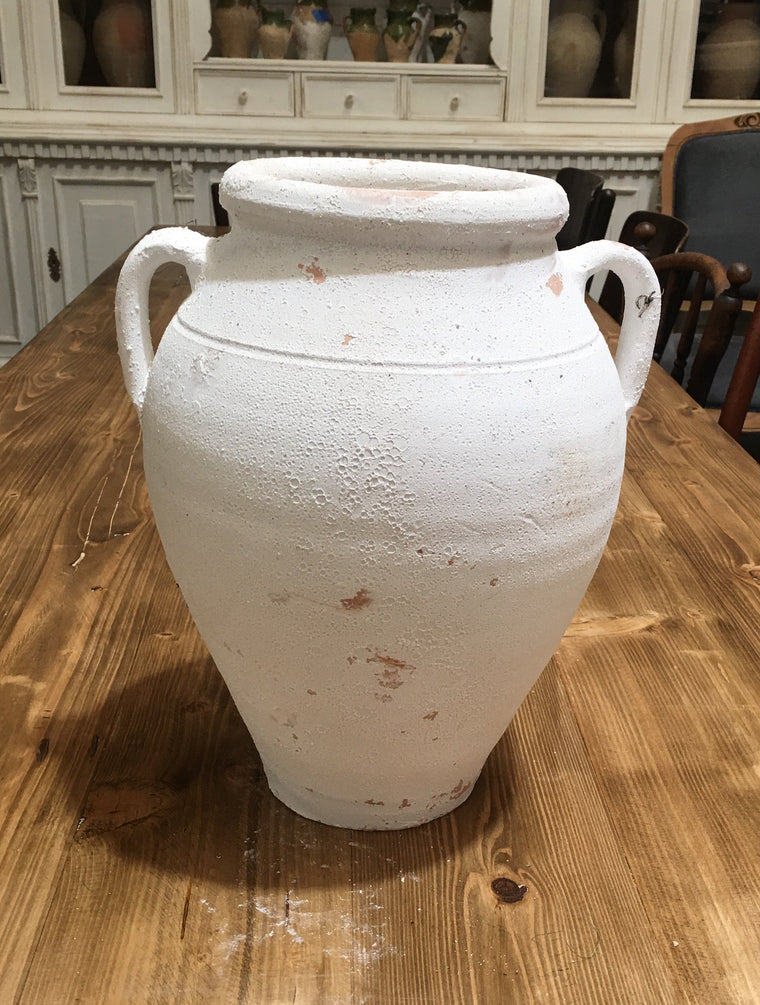 Vintage  Turkish Terracotta  Jug  #3254 (1)