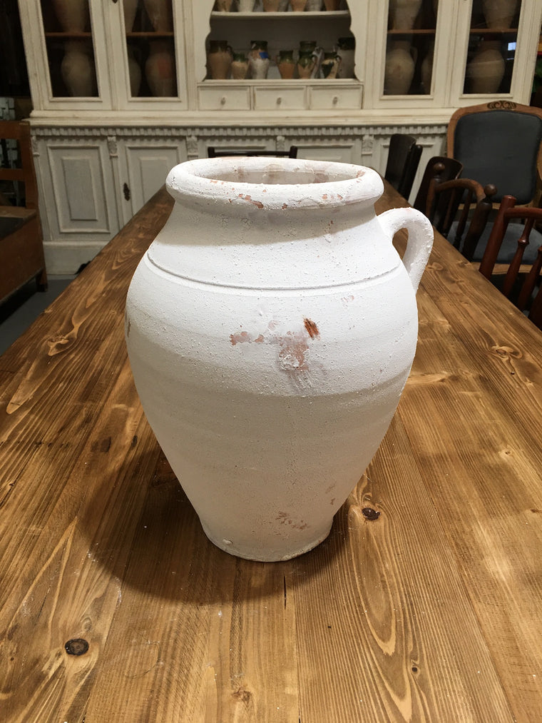 Vintage  Turkish Terracotta  Jug  #3254 (4)