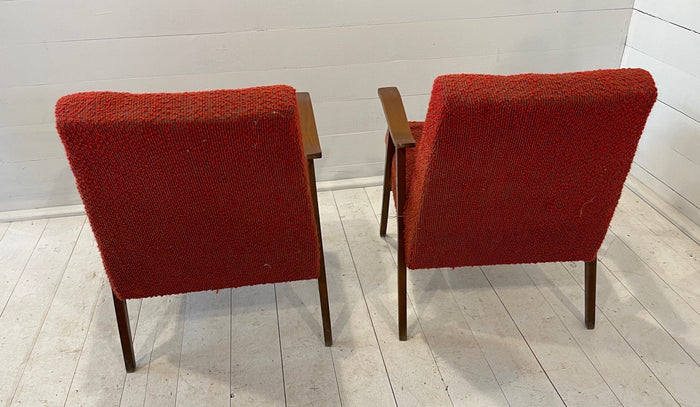 Mid Century "Tatra Nabytok" Arm Chairs #3803