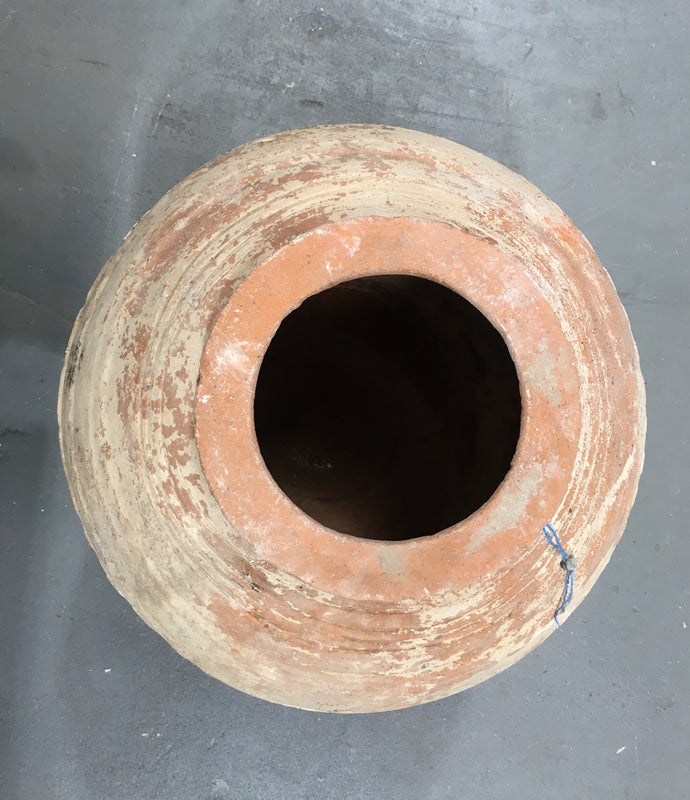 Vintage Turkish Terracotta  Pot  #3259 (5)on hold Hannah