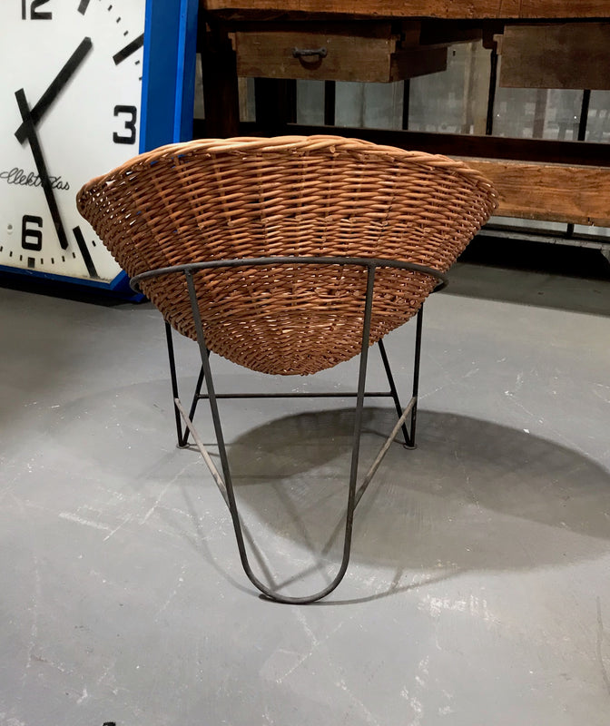 Vintage Mid Century Danish Basket chairs #3761