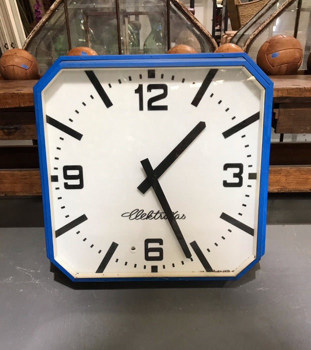 Vintage German Elektras  Industrial Slave Clock  #3762