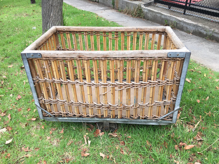 French 1950s Rail Cart Trolleys  #3261 (3)