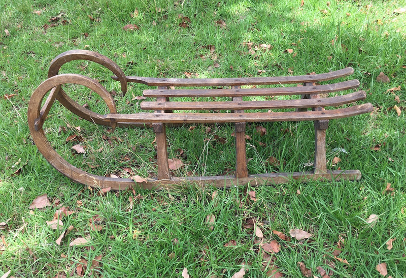 Vintage European Snow Sleigh #3268 (3)