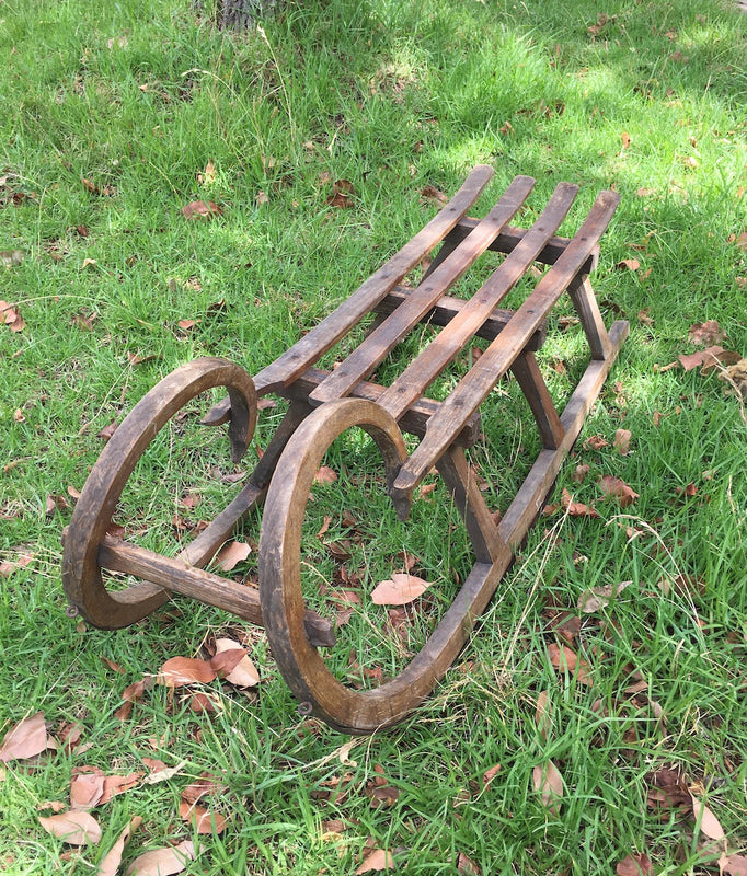 Vintage European Snow Sleigh #3268 (3)