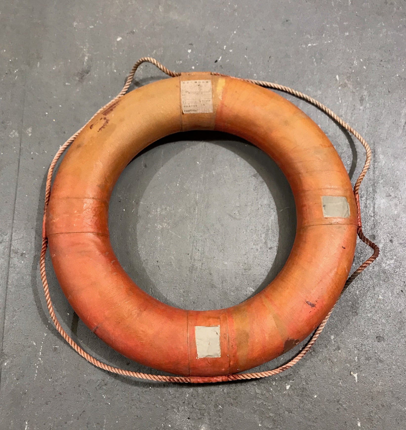 Vintage Japanese  Life Buoy Ring  #3730A