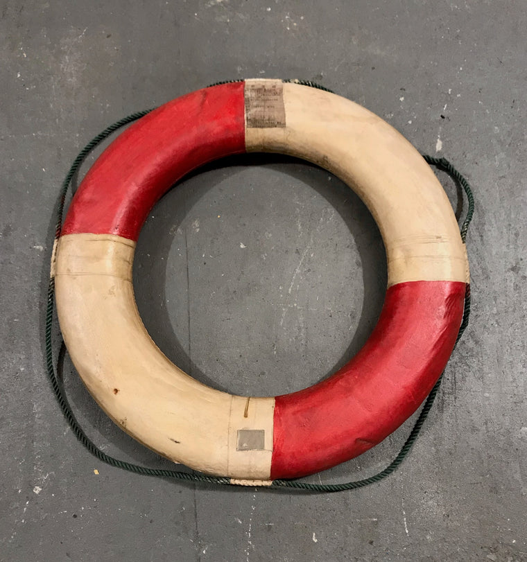 Vintage Japanese  Life Buoy Ring  #3730D