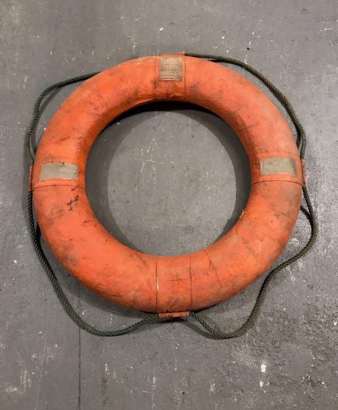 Vintage Japanese  Life Buoy Ring  #3730E
