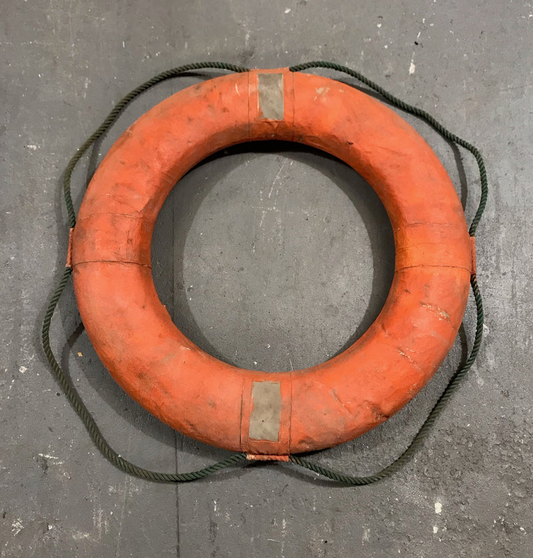 Vintage Japanese  Life Buoy Ring  #3730E