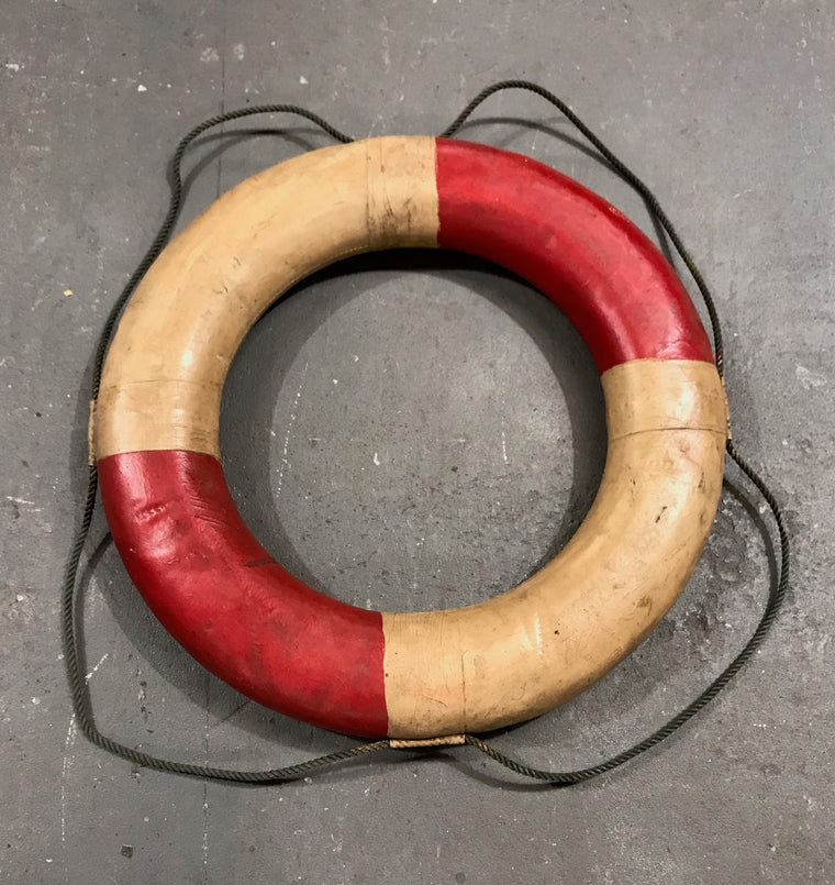 Vintage Japanese  Life Buoy Ring  #3730K