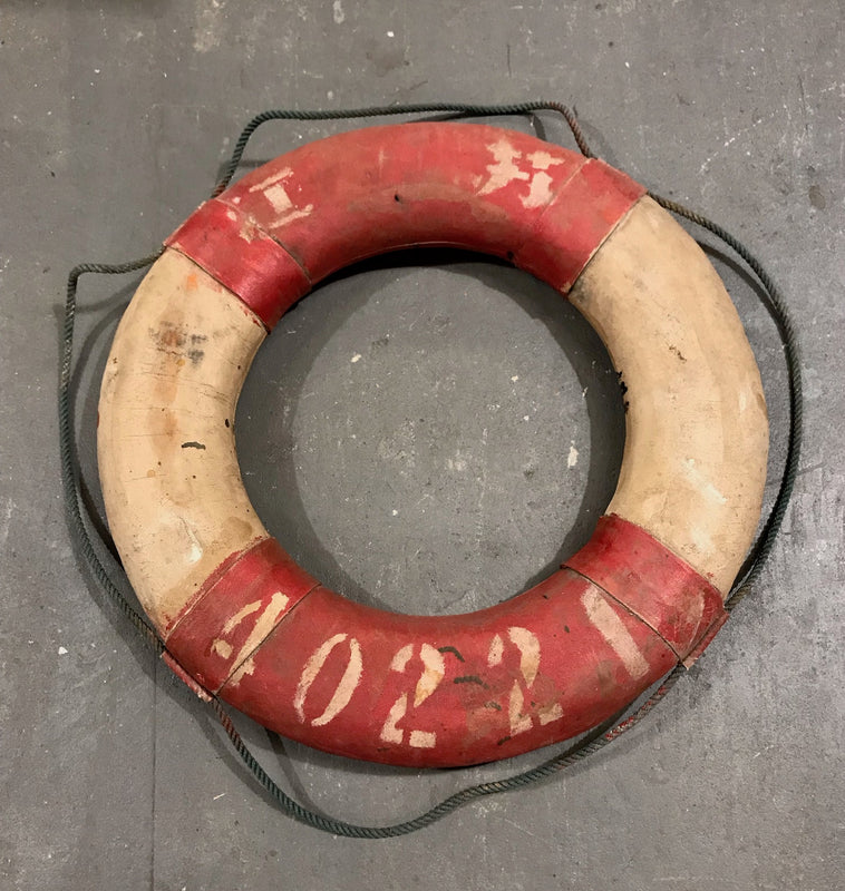 Vintage Japanese  Life Buoy Ring  #3730N