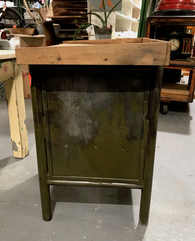 Vintage European Workbench / Kitchen Island #3767