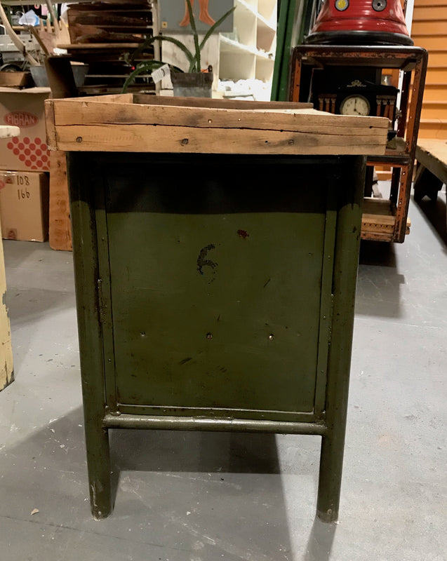 Vintage European Workbench / Kitchen Island #3767