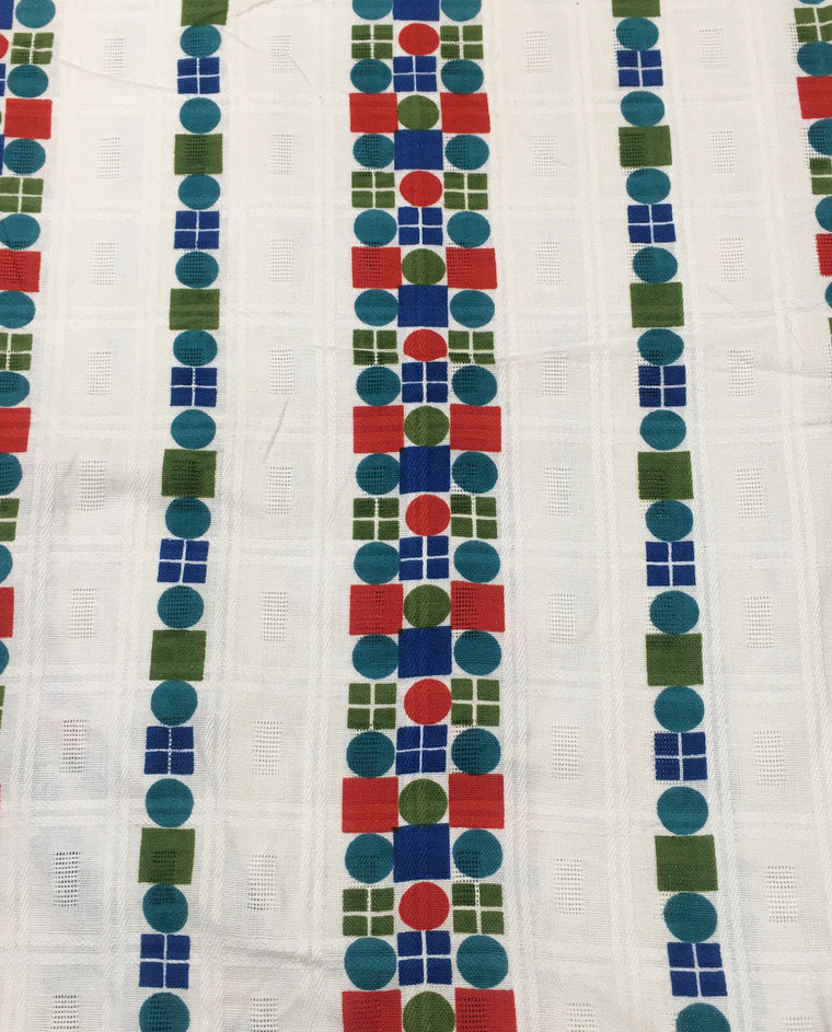 Vintage 70s Curtain   #C148  FREE AUS POSTAGE