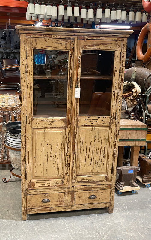 Vintage  Wooden Cabinet #4498