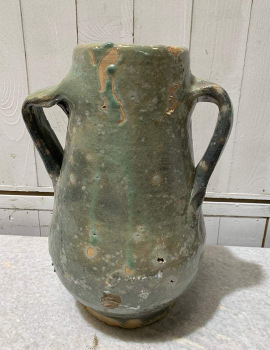 Vintage Glazed Ceramic  Pot #4652