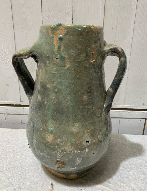Vintage Glazed Ceramic  Pot #4652