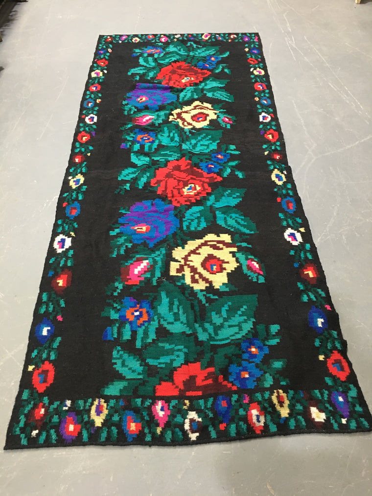 Vintage European Gypsy Carpet  #3303