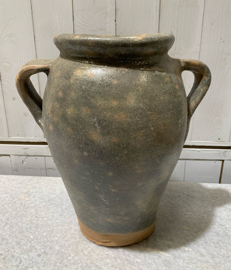 Vintage Glazed Ceramic  Pot #4654