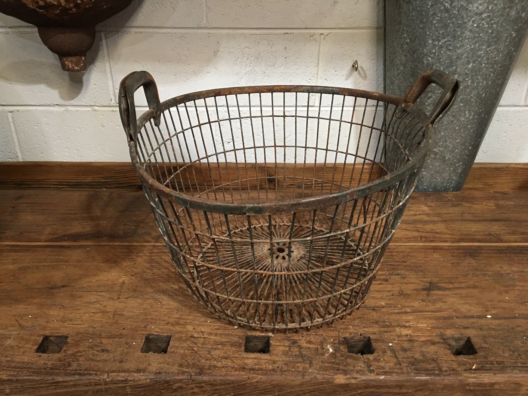 Vintage European Potato  Basket  #3270 (5) on hold Hannah