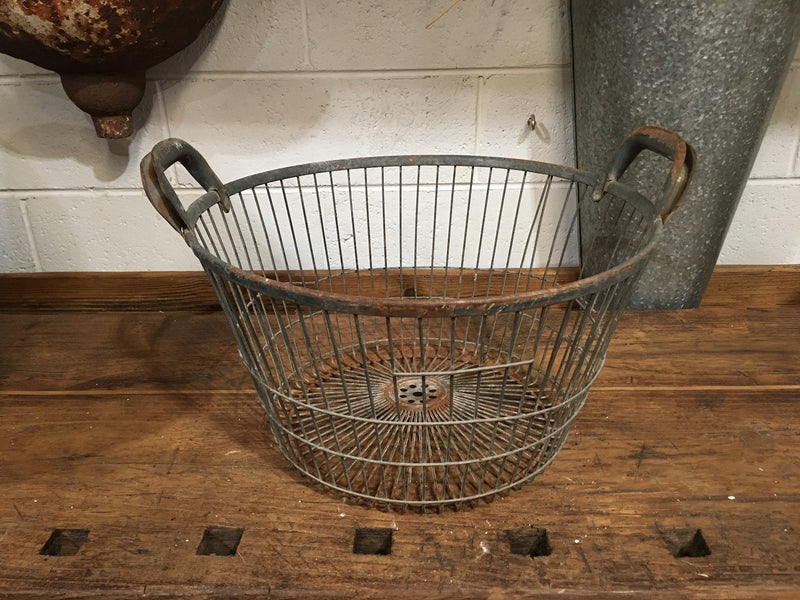 Vintage European Potato  Basket  #3270 (7) on hold Hannah