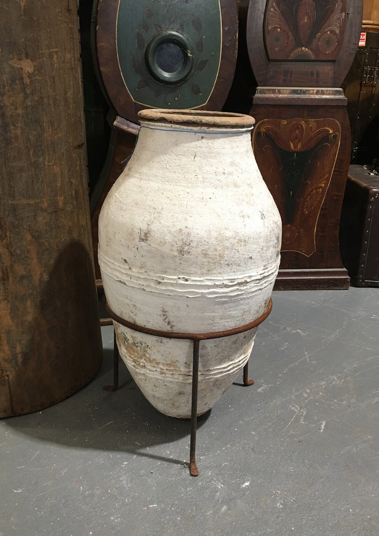 Vintage Turkish Terracotta  Pot  #3310