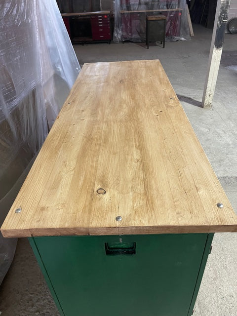 Vintage European Workbench / Kitchen Island #3737 Nr8