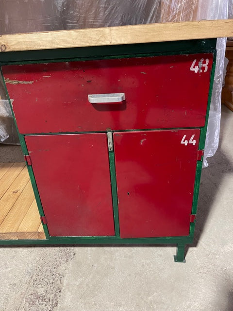 Vintage European Workbench / Kitchen Island  #3739 Nr10  Byron