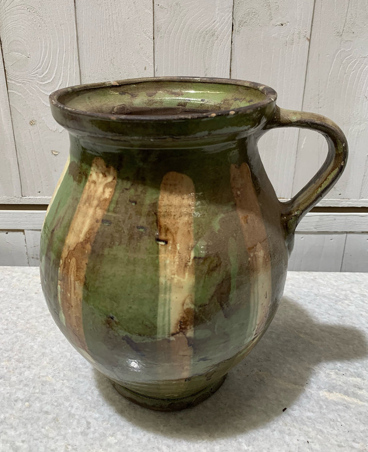 Old  Hungarian  Terracotta Pot #4685 ON HOLD