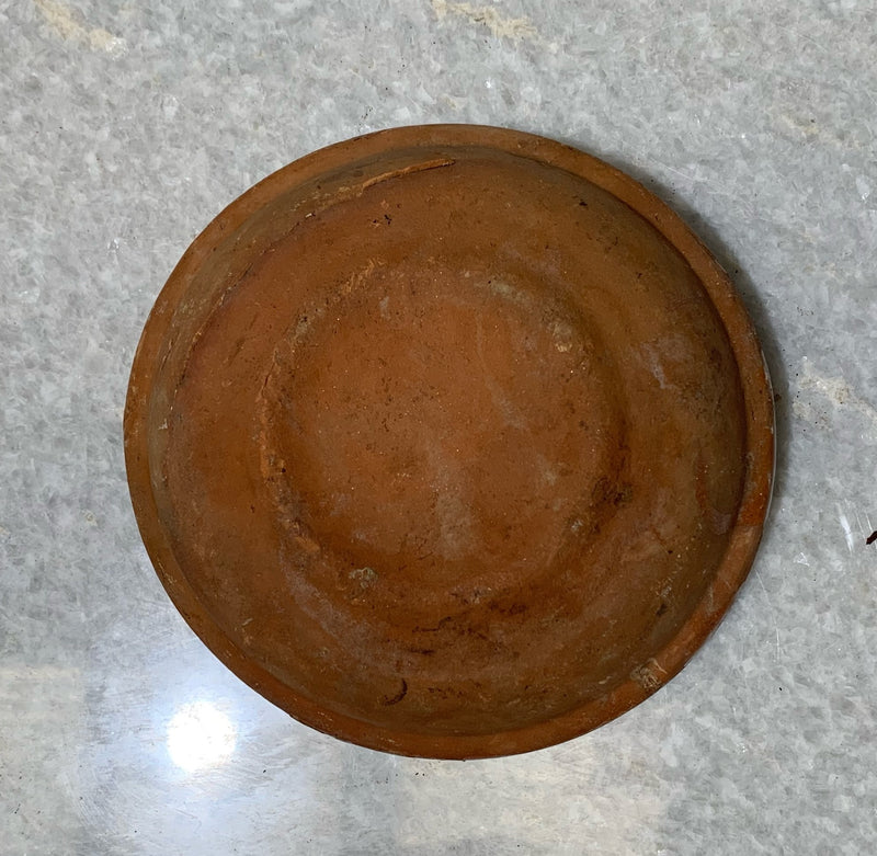 Old  Hungarian Terracotta Bowl #4687