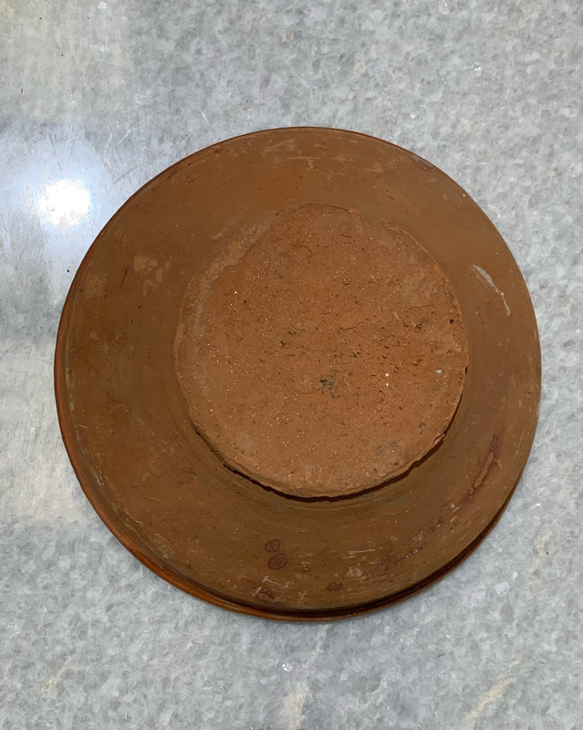 Old  Hungarian Terracotta Bowl #4688