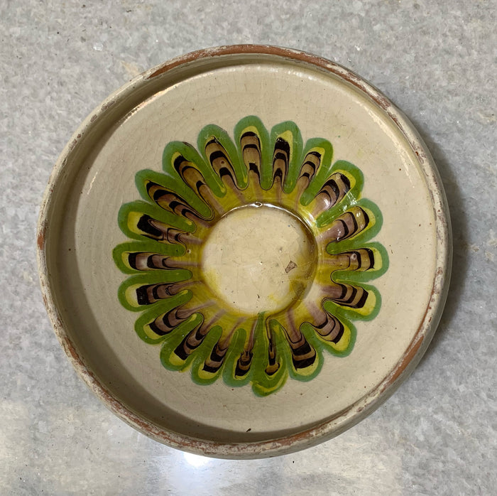 Vintage Hungarian Terracotta Bowl #4690