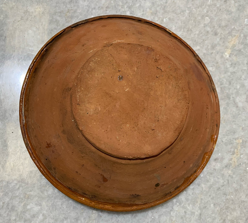 Vintage Hungarian Terracotta Bowl #4692