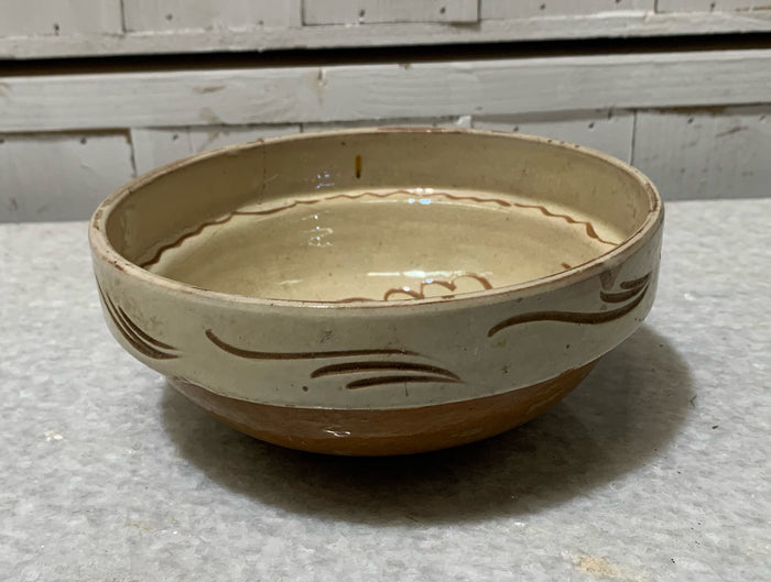 Vintage Hungarian Terracotta Bowl #4694