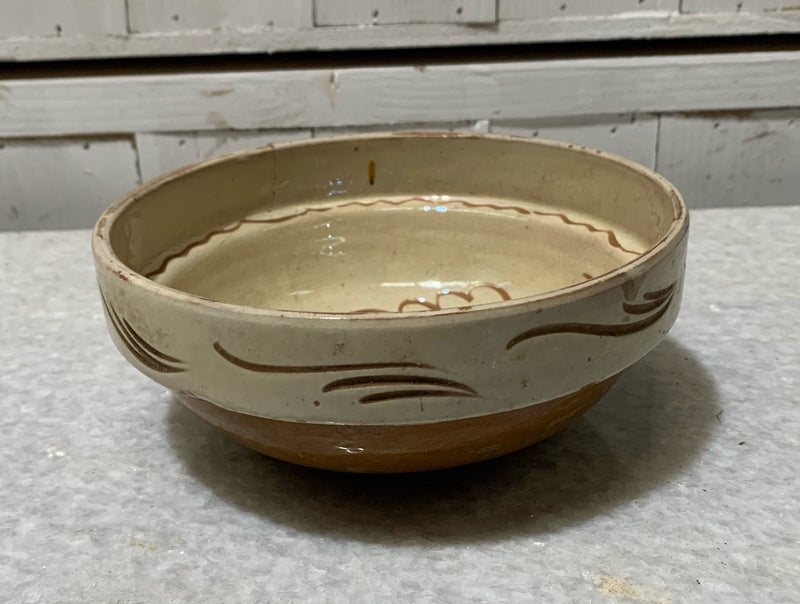 Vintage Hungarian Terracotta Bowl #4694