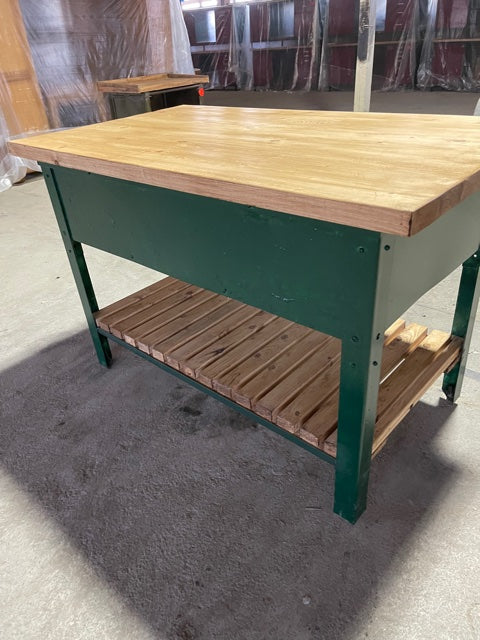 Vintage European Workbench / Kitchen Island #3745 Nr16