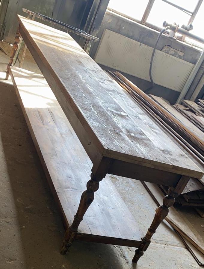 European Kitchen island dining Table # 3509 August container