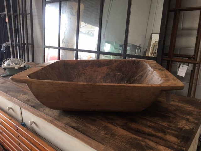 Vintage European Wooden  Bowl  #3020 Byron