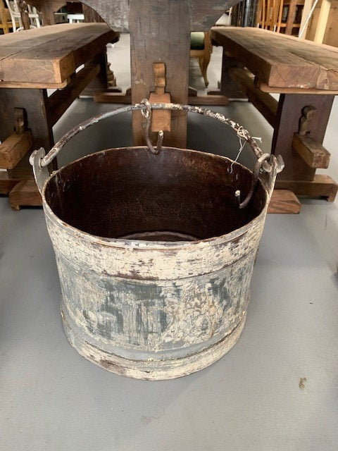 Metal Bucket  with Hanging  Hook  #4604  Byron