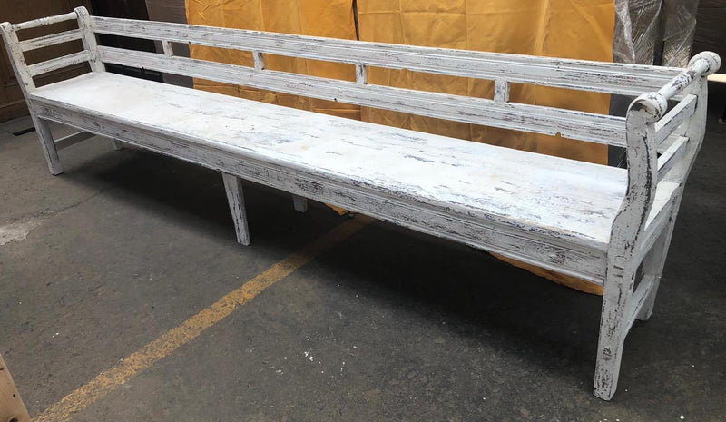 European wooden kitchen  bench  #2993/13 Catherine