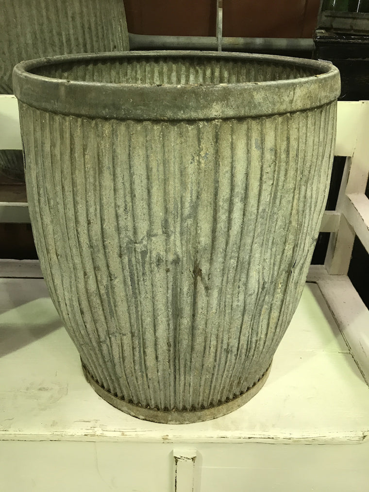 Vintage industrial English garden Dolly bin #1615