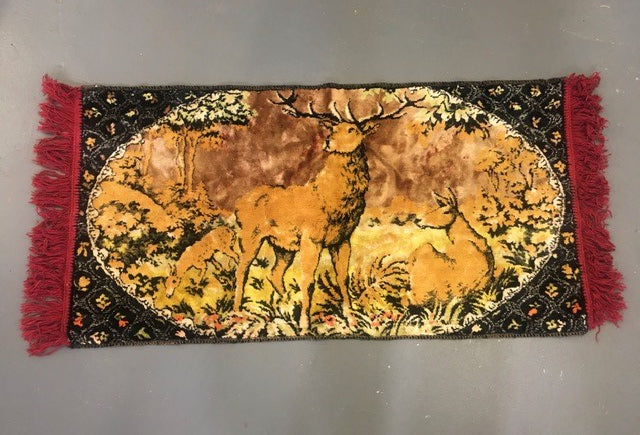 70s Retro Velvet Wall Hanging #3732