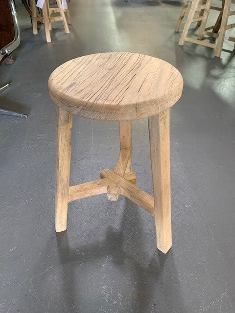 Wooden Stool  # 4614 Byron