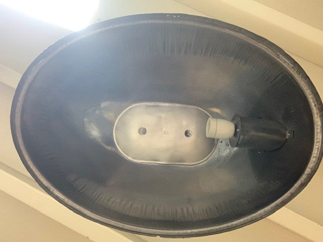 Czech Polished Metal Light Shade  #4620  Byron