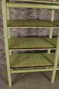 Vintage Belgian Wooden  Bakers  Rack   #2524