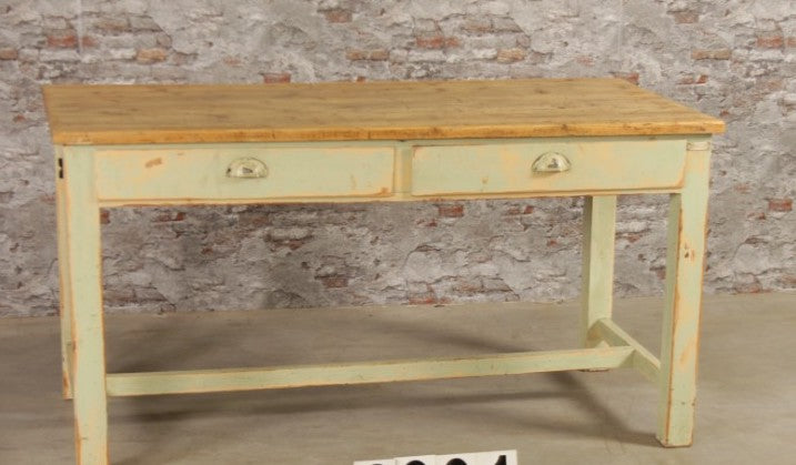 Vintage French kitchen farmhouse dining tables 1.5 mt #2523