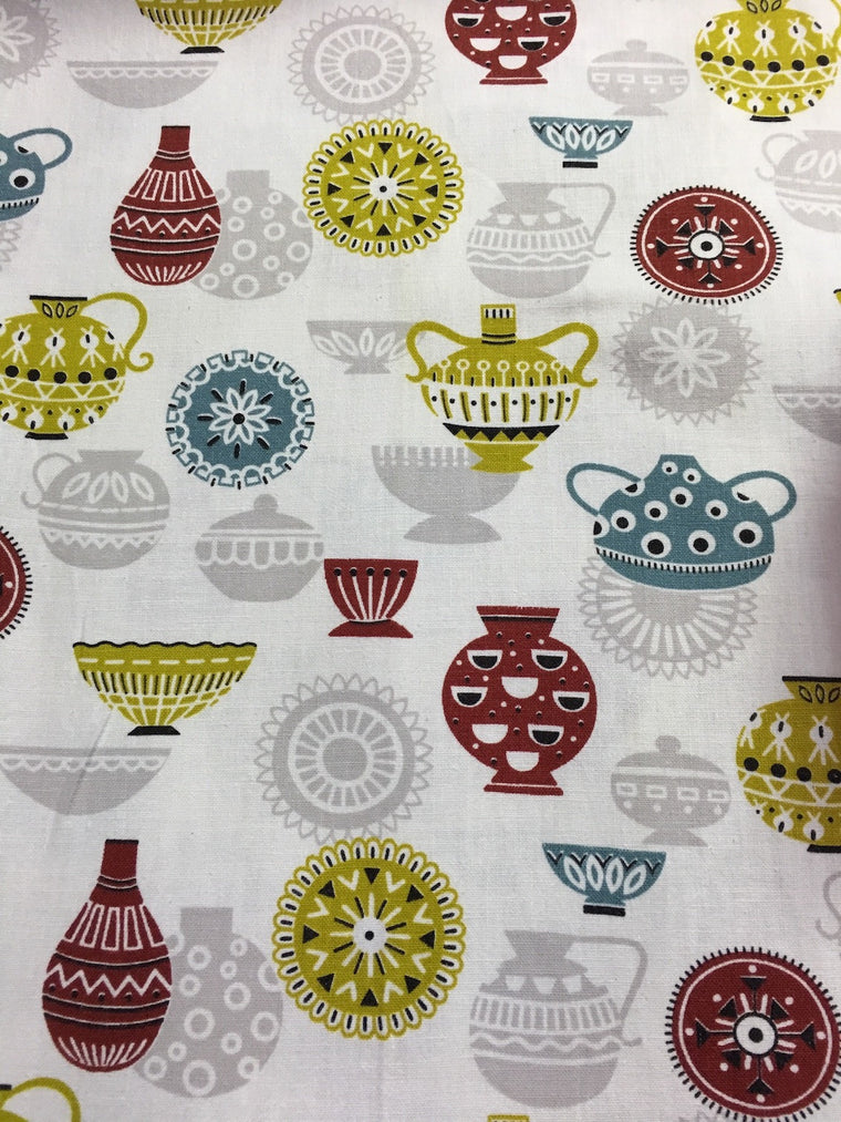 Old Vintage 70s European Fabric #m14