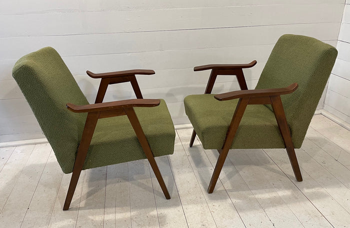 Mid Century  Arm Chairs #3804